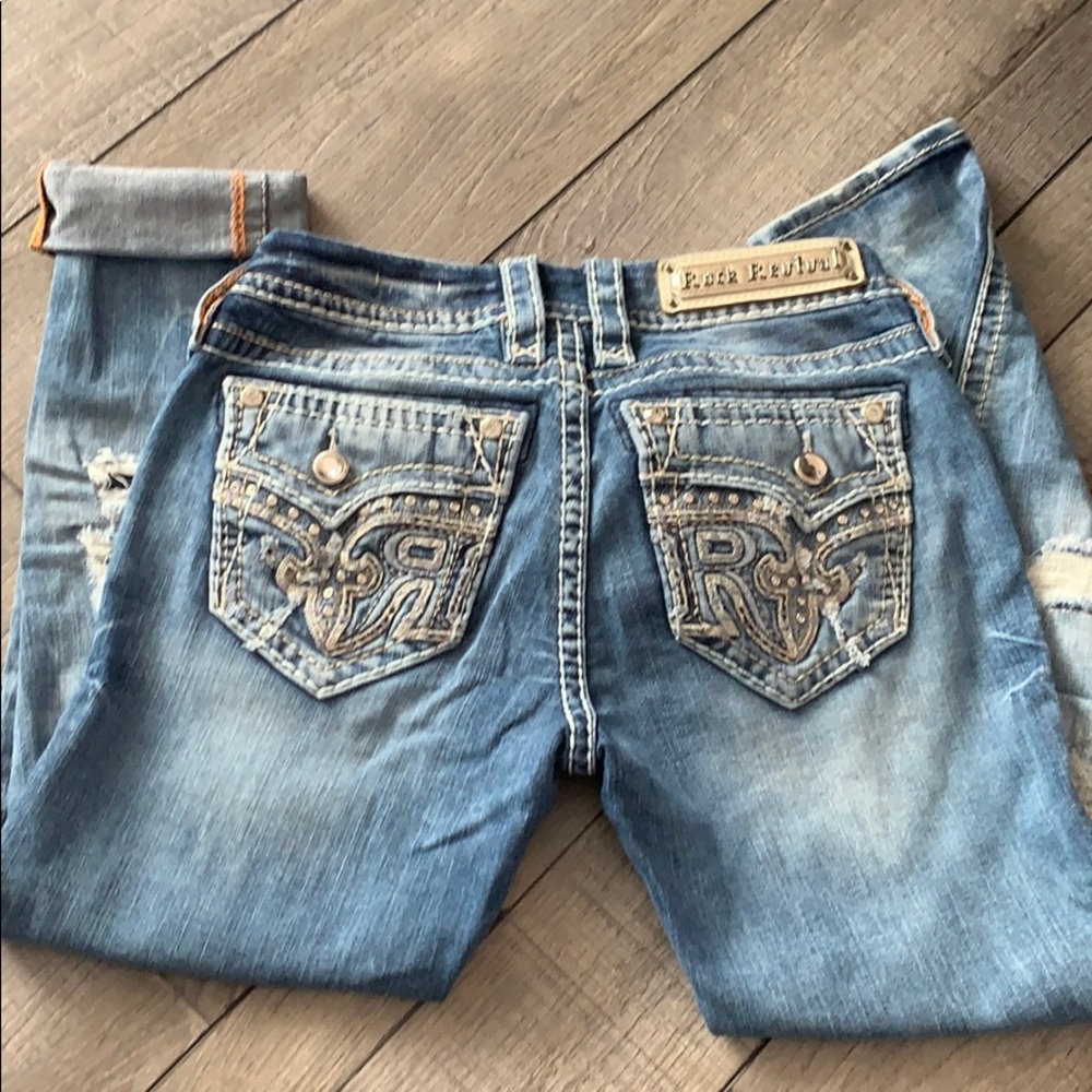 COPY - Rock Revival ankle skinny jeans “Sundee”